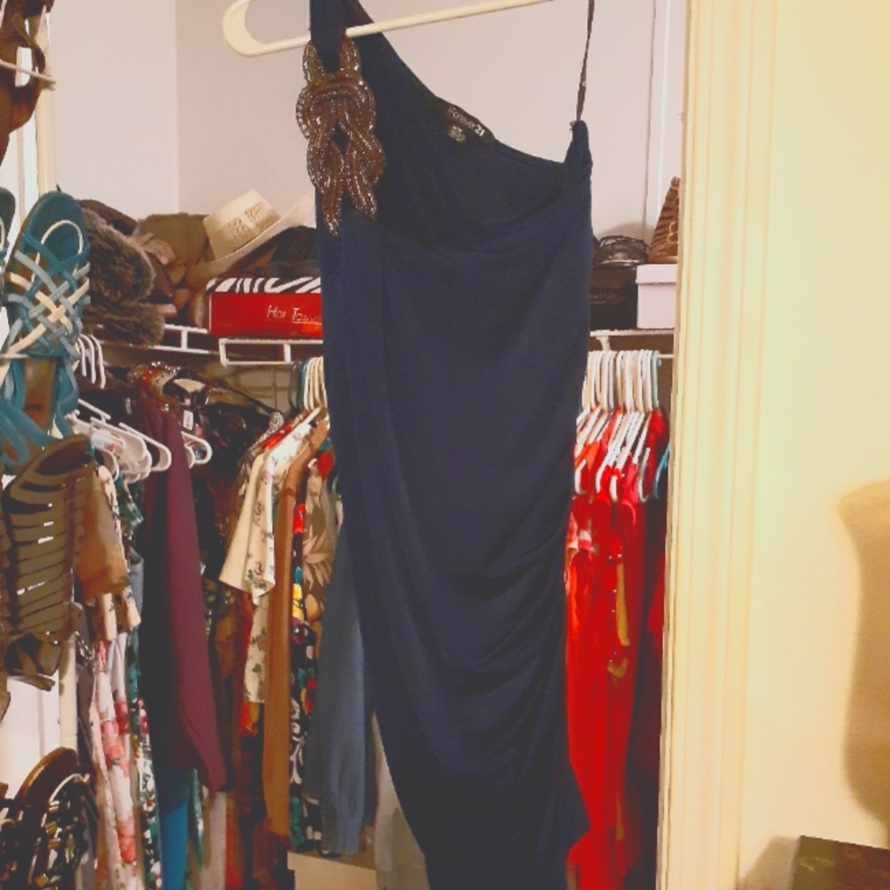 Forever 21 One Shoulder Dress